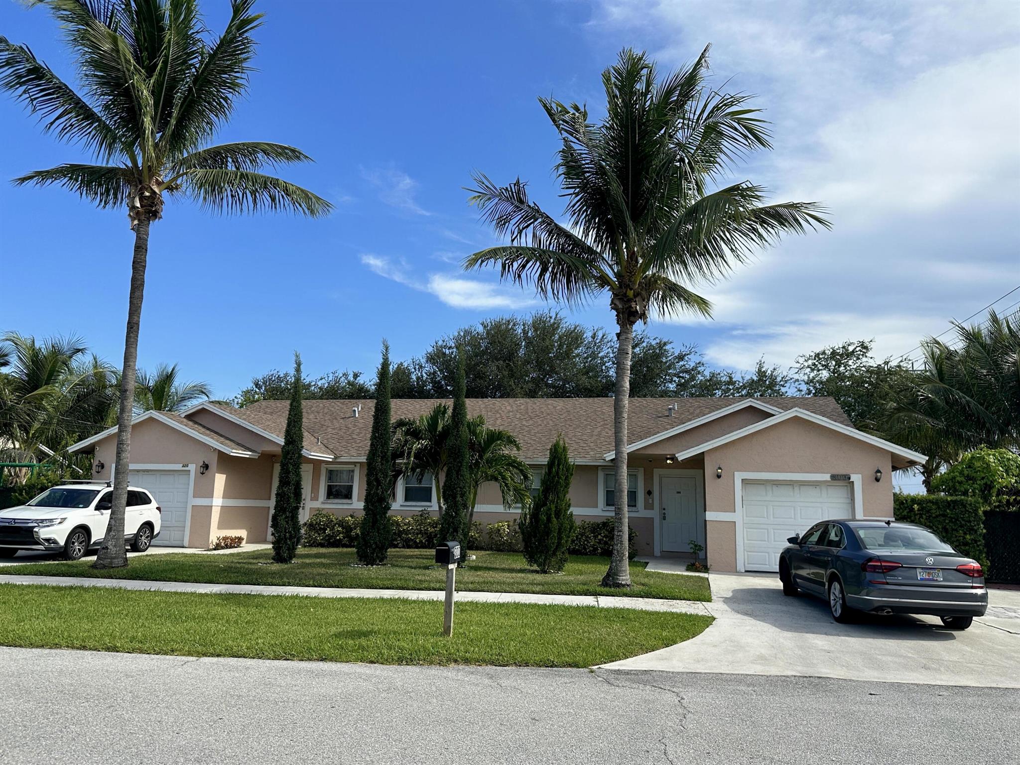 3BR/2BA, 1 car garage. Split bedroom floor plan located close to the beach in East Boca Raton. Large, fenced-in backyard. Lawncare included in rent. No Association approval required, move right in! Primary bedroom suite has a separate entrance. Hurricane panels. Large screened covered concrete patio. Washer and dryer in the unit. 2 Car driveway parking. Landlord requirements: No pets, families only, no room sharing. 1 mile walk to the Ocean, walking distance to Publix and many fine restaurants nearby.