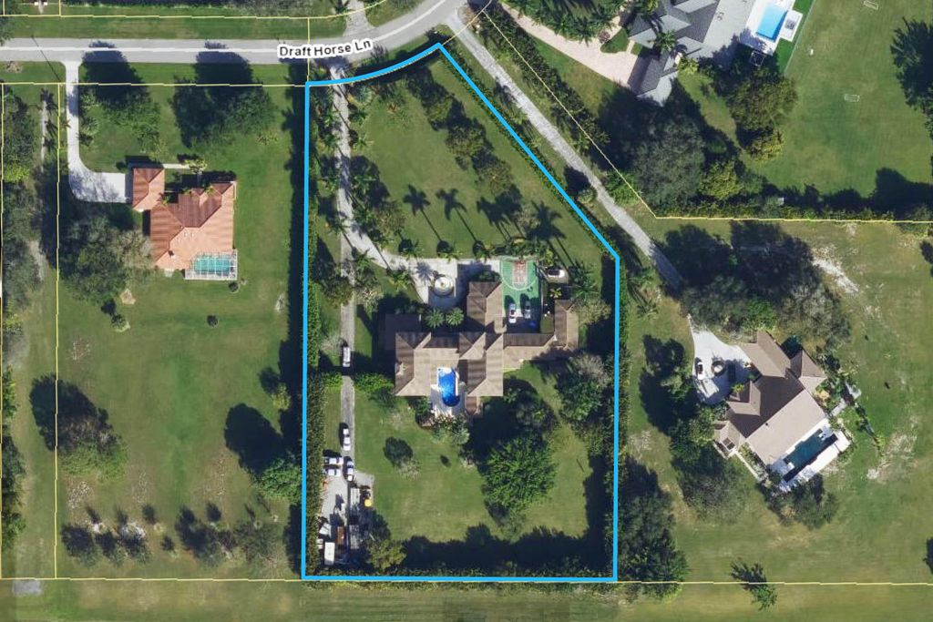 Photo of 14535 Draft Horse Lane, Wellington, FL 33414 (MLS # B26005216)