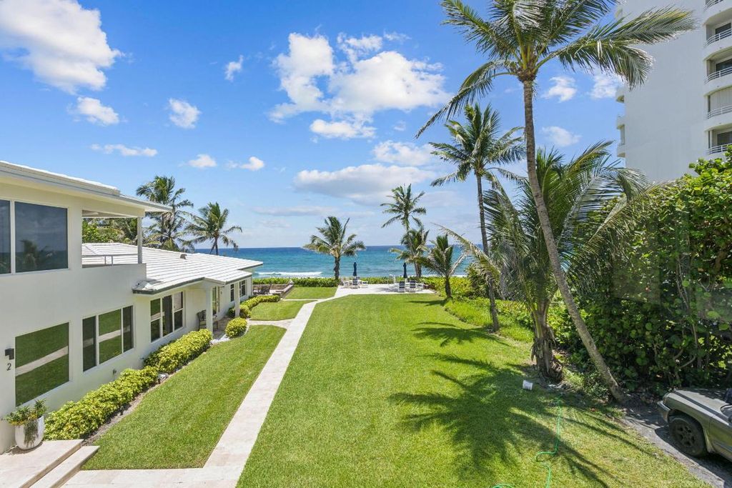 Photo of 3401 S Ocean Boulevard #6, Highland Beach, FL 33487 (MLS # R11092084)