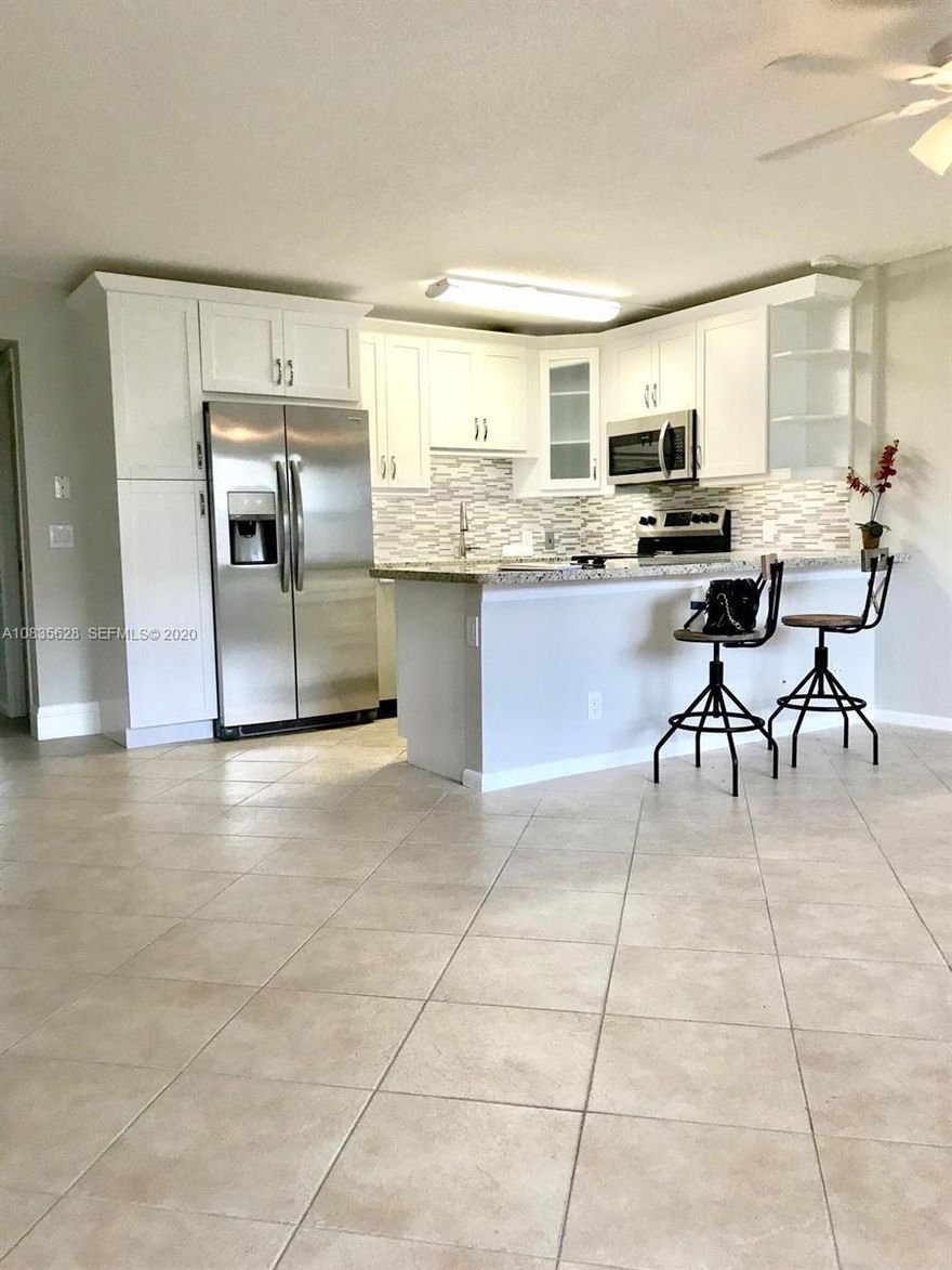 Gorgeous and immaculate updated condo located in desirable Century Village Boca Raton, a premier 55+ gated community. This beautifully maintained unit features a modern updated kitchen, updated bathrooms, and tasteful finishes throughout. Bright and spacious layout with everything feeling fresh and move-in ready. One of the nicest units available in the community. Enjoy resort-style amenities including clubhouse, heated pools, fitness center, theater, tennis, courtesy transportation, and countless activities. Cable and internet included. Conveniently located near shopping, dining, and major highways.