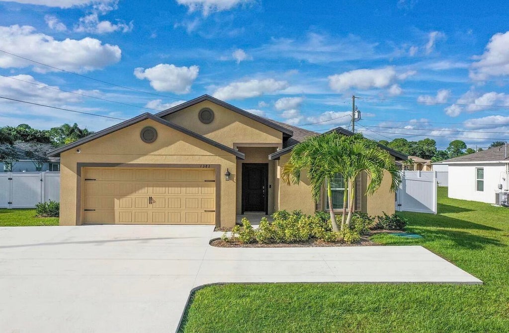 Photo of 1381 SW Paar Drive, Port Saint Lucie, FL 34953 (MLS # B26027286)