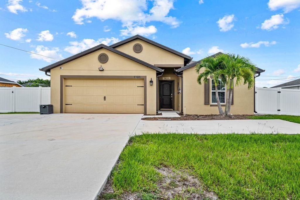 Photo of 1381 SW Paar Drive, Port Saint Lucie, FL 34953 (MLS # B26027286)