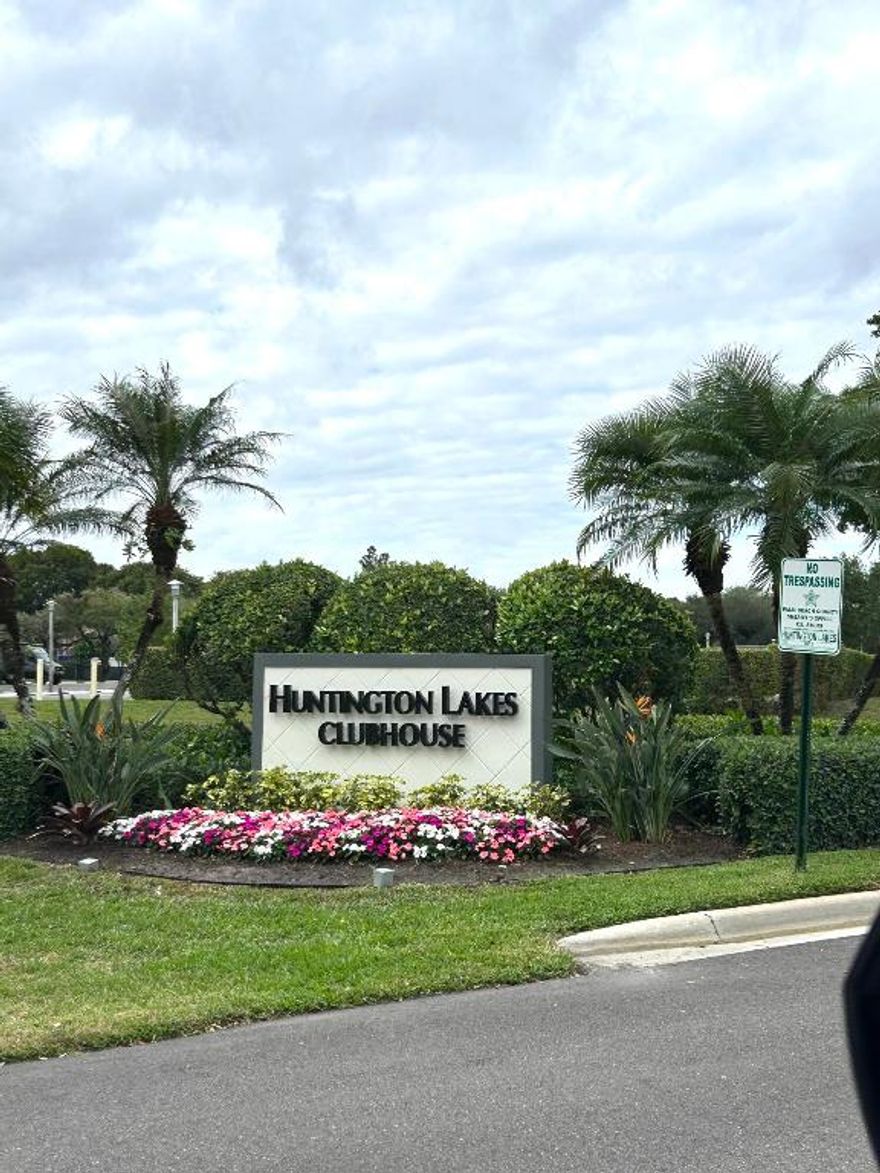 Stunning 2-bedroom, 2-bath condo with tile flooring throughout, crown molding, recessed lighting, an open concept kitchen, stainless steel appliances, white shaker cabinets and granite countertops. Bathrooms are tastefully updated along with primary closet provides custom built shelving to add for more organization. This condo is move in ready. The pool is right out back from the building, and the clubhouse is 2 minutes away. Huntington Lakes is a sought-after community located next to shopping, entertainment, dining and 15 minutes from the beach. Inquire. More Photos to Come