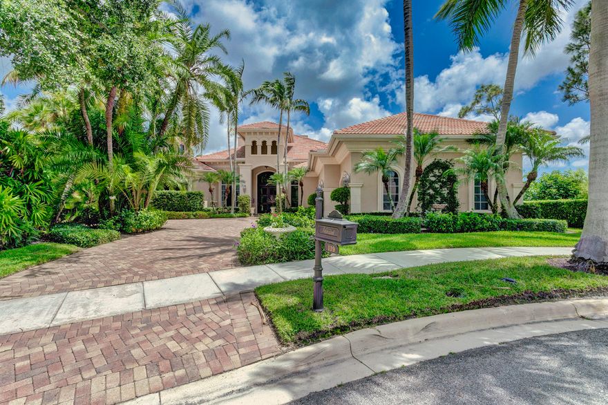 Golf Membership and more.  This custom Ana Capri style home is a rare find with 5 spacious bedroom suites on one level plus an office and 3 car garage.  Big backyard space and spectacular views are important today and this home gives you the best of both. (.47 acre lot).  
Details abound inside and out of this home with extensive moldings, fine finishes, quality cabinetry and top-of-the line appliances.  This home is the perfect place to start your new lifestyle at the Country Club at Mirasol.