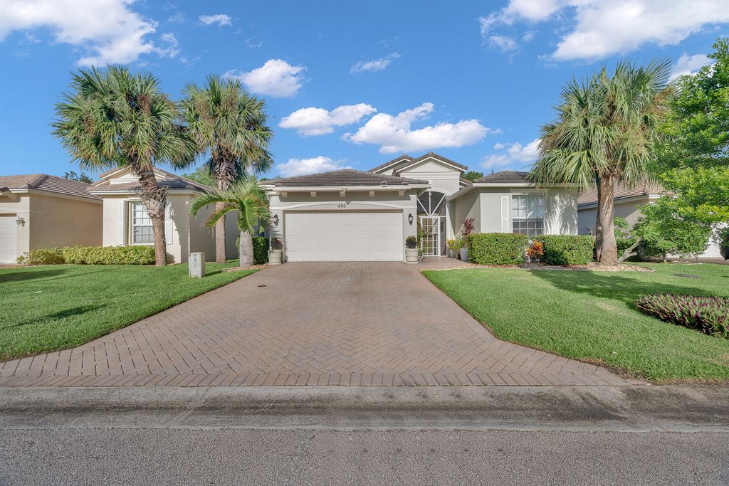 Photo of 489 SW Talquin Lane, Port Saint Lucie, FL 34986 (MLS # R11122413)
