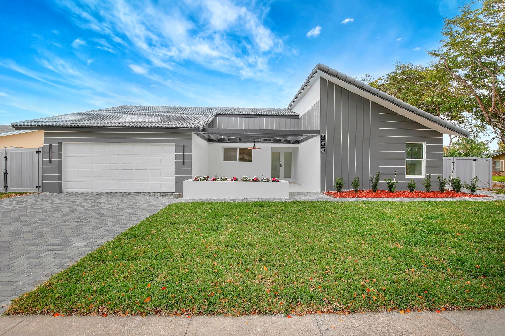 No Expense Spared on this stunning fully renovated 4-bed 3-bath w/office Pool corner cul-de-sac lot Home. Welcome to this beautifully remodeled single-story gem, located in a wonderful, family-friendly neighborhood- Step into a bright, open layout featuring-Brand-new gourmet kitchen with modern appliances-3 completely renovated bathrooms-All new flooring throughout-Recessed lighting-ceiling fans-New interior doors-fresh paint inside & out-Each bedroom includes custom California-style closets-Enjoy outdoor living w/both a screened rear patio, perfect for morning coffee or evening wine & a cozy front patio where you can watch the kids play-The wide driveway adds to the convenience. New fence & stylish pavers in the driveway & around the pool patio-This home also offers rare RV/BOAT parking.