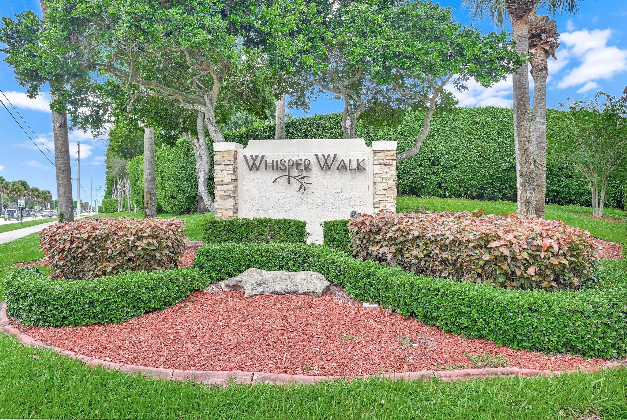 Located in the prestigious, gated community of Whisper Walk, this immaculate and well-maintained residence offers the perfect blend of elegance, comfort, and privacy with no neighbors across the street. Enjoy peace of mind with a brand-new roof, impact windows, a newer A/C. Association fee includes cable and internet and there are no special assessments! Inside, the home features timeless details like plantation shutters, generous closet space, and abundant natural light, all complemented by a freshly painted exterior for added curb appeal. Community features pickleball, tennis and basketball courts. Perfect for everyday living and entertaining, the screened patio opens to a spacious paved private backyard retreat. Whisper walk? You better Whisper Run if you want this one! Priced to sell