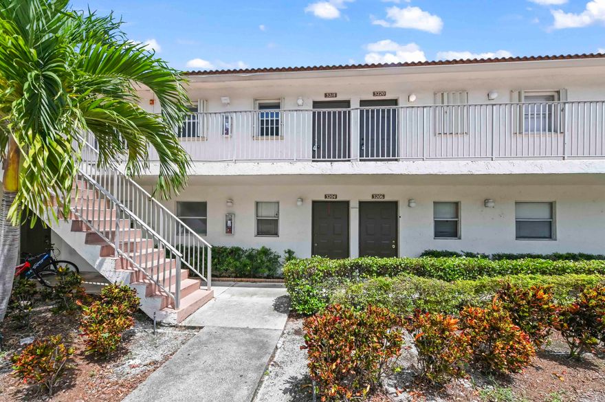 Welcome to this charming second-floor unit, ideally situated in a prime Coral Springs location at Victoria Square. This inviting residence offers a spacious and open floor plan, ready for you to make it your own. The living and dining areas are complemented by stylish tile flooring and elegant crown molding, creating a bright and comfortable space perfect for both daily living and entertaining. A functional kitchen with classic wood cabinetry, updated lighting, and a convenient pass-through provides a seamless connection to the main living area, while an in-unit stackable washer and dryer simplify your daily routine.