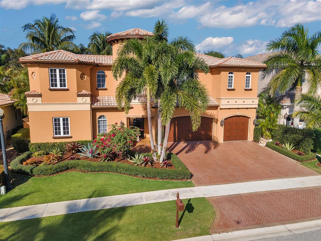 This exquisite courtyard home will hold you captive from the moment you enter the artistically designed iron gates. Situated in one of Boca Raton's most exclusive communities of The Oaks. This special one-owner home was built with attention to high detail and only one of four highly sought out Chardonnay courtyard models in the neighborhood. Built in 2005, yet feels like brand new with a well thought out design that gives maximum flexibility to individualize and personalizing for your family needs. The court yard cottage is