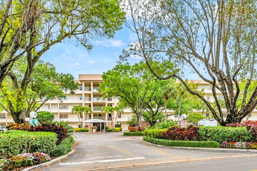 Experience elevated South Florida living in this beautifully updated 4th-floor residence in desirable Palm Aire! This spacious 3BR/2BA corner unit offers an open floor plan perfect for both everyday living and entertaining! Features include a modern kitchen thoughtfully designed with quartz countertops, decorative backsplash, upgraded cabinetry and stainless steel appliances. The spacious primary suite serves as a relaxing retreat with a walk-in closet and en-suite bath. Two additional bedrooms provide flexibility for guests, a home office, or additional living space. Other features include impact glass throughout and private washer/dryer in the unit! Enjoy resort-style amenities including a pool, clubhouse, walking paths, fitness center and access to nearby golf courses!