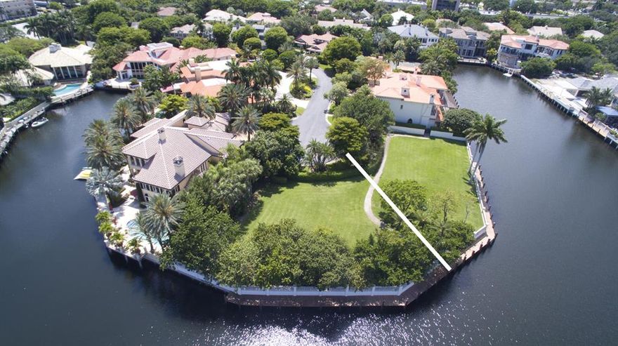 One of Boca Raton's finest point properties, this  estate site sprawls across 170± ft. of deepwater shoreline with multi-yacht dockage and protected panoramic water vistas to the wildlife preserve.  A rare opportunity to create the ultimate dream estate. A custom masterpiece  can be created by luxury builder Addison Construction.

NOTE: Re-plat of Lots 72 and 73 must be approved by The Sanctuary HOA and City Of Boca Raton.  Buyer to independently verify with surveyor new lot sizes and waterfrontage.  Taxes are based on existing unity of title. DISCLAIMER: The written and verbal information provided including but not limited to prices, measurements, square footages, lot sizes, calculations and statistics have been obtained and conveyed from third parties such as the applicable Multiple Listing Service, public records as well as other sources. All information including that produced by the Sellers or Listing Company are subject to errors, omissions or changes without notice and should be independently verified by any prospect for the purchase of a Property.  The Sellers and Listing Company expressly disclaim any warranty or representation regarding all information.  Prospective purchasers' use of this or any written and verbal information is acknowledgement of this disclaimer and that Prospects shall perform their own due diligence.  Prospective purchasers shall not rely on any written or verbal information provided when entering a contract for sale and purchase.  Some affiliations may not be applicable to certain geographic areas. If your property is currently listed with another agent, please do not consider this a solicitation for the listing. In the event a Buyer defaults, no commission will be paid to either Broker on the Deposits retained by the Seller.  "No Commissions Paid until Title Passes."  Copyright 2019 Listing Company. All Rights Reserved.
