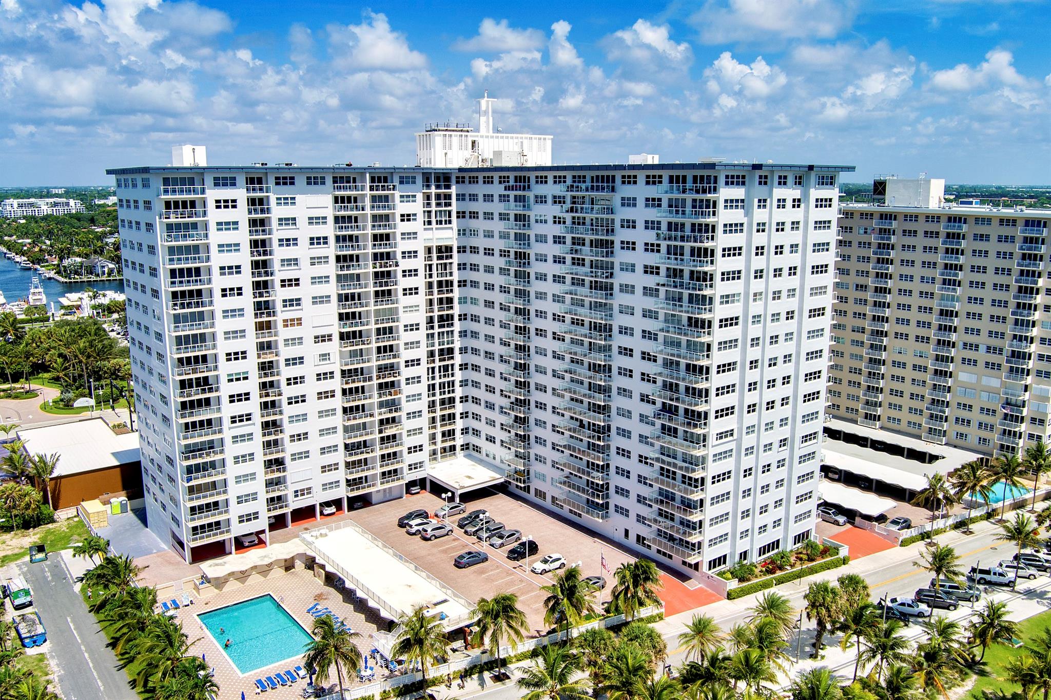 Experience the ultimate beachfront lifestyle in this rarely available penthouse at highly sought-after Sea Monarch. Expansive 3-bed, 3-bath home offering breathtaking, unobstructed ocean views. Oversized balcony, perfect for enjoying amazing sunrises & entertaining guests overlooking the sparkling Atlantic. Thoughtfully designed triple-split floor plan incl. spacious living & formal dining rooms. Kitchen w/ granite & tons of storage space. Enjoy resort-style amenities incl. 24-hour security, fully-equipped gym, game room, library, biz center, community room w/ kitchen, heated pool, BBQ area, EV charging stations & car wash area. Located just steps from the Pompano Beach Promenade, restaurants & shopping—this is coastal living at its finest. Offered fully furnished, so just move right in!