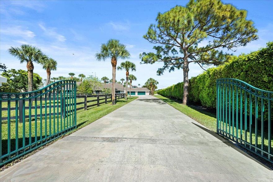 GREAT LOCATION...Approx 10 min walk to WEF.  3 BR 3BA, 2 Offices, 2 kitchens, Grooms/Mangers Housing.  4 Car Garage Plus work area.  CBS BARN with 10 Stalls (6-12X12 2-18X18) Wash Racks, Tack & Feed Room. 7 Grass Paddocks, Large Ring approx 200X100, Water guns. Gas Generator for House and Barn. Septic 1 year. Filter water for House & Barn. NEW Exterior Paint2.57 Acres.  More pictures coming soon!