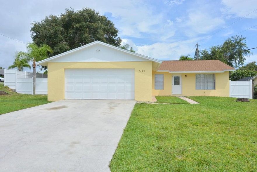 A 3/2/2 Located in the desirable neighborhood of Hobe Heights, this well maintained corner lot home has been freshly painted inside and out. The kitchen appliances are stainless steel and both bathrooms have been updated. The fenced backyard is roomy and private with a large patio. This is a non HOA neighborhood, close to the parks and Martin County A-rated schools. If you are a commuter I-95 is about 10 minutes away.  Make sure to bring your boat because you are just down the street from Jimmy Graham Park & public boat ramp. The beach and downtown Hobe Sound are a 5 minute drive. Hobe Sound has a quaint small town feel but has many dining choices which feature outdoor seating to enjoy all the scenery. Family life, Beach life or Retired life this home would be a perfect fit!!