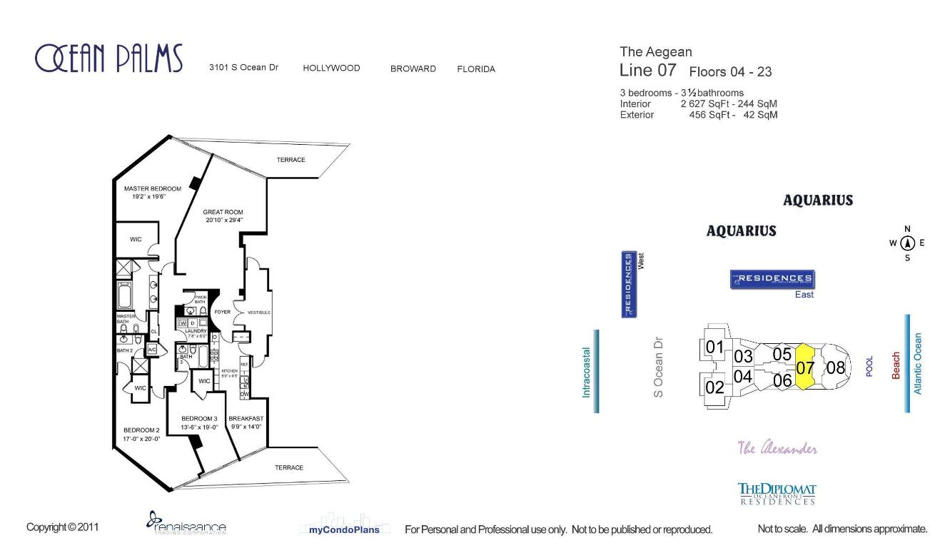 Ocean Palms Condo - Residential