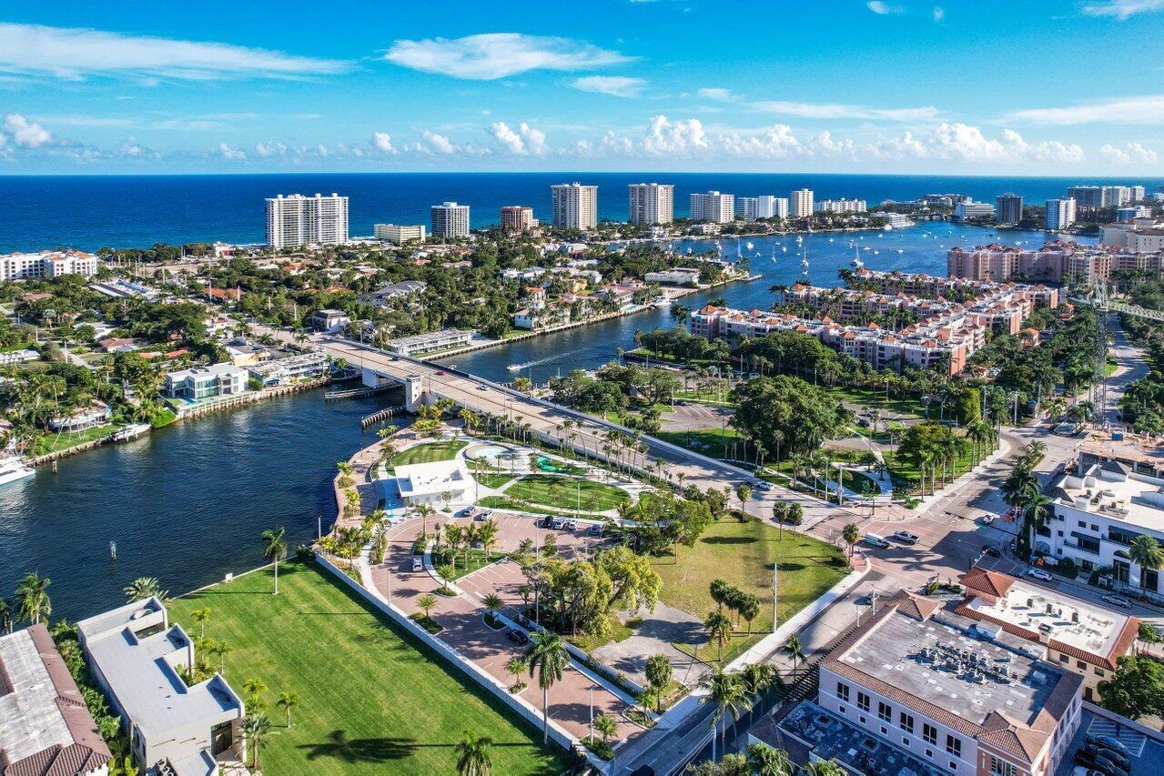 Stunning, waterfront 1 bedroom, 1 bath condo with spectacular intracoastal views! This East Boca condo is in a recently renovated building surrounded by multimillion dollar single family homes and walking distance to the beach and everything downtown Boca Raton has to offer. Recent upgrades include impact doors and windows, electronic shades, and genetic hardwood floors throughout. Gourmet kitchen with gorgeous, oversized island, soft shut drawers, custom built cabinets with under cabinet lighting, and Bosch appliances. Bathroom features Carrara marble, Kohler fixtures, heated TOTO toilet, large, recessed medicine cabinet with LED lighting and plenty of storage.