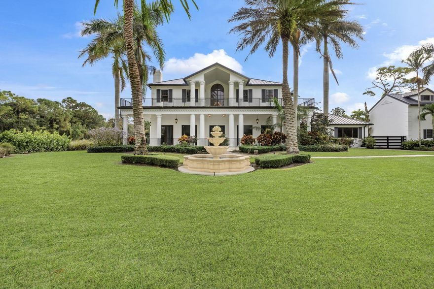 Welcome to 8194 SE Country Estates Way, located in the coveted community of Island Country Estates. This beautifully renovated, corner lot estate, sits on nearly 2 lush acres. The property boasts 5 bedrooms, 6.5 bathrooms, 4.5 car garage, guest house, private pool, tiki bar, and private media room. Some recent renovations include all new flooring throughout, updated kitchen, patio and resurfaced pool. BRAND NEW ROOF just completed in 2024, along with the interior and exterior of the home being professionally painted. This estate has endless possibilities, and is perfect for both indoor and outdoor entertaining. Located minutes away from the best restaurants, shops, boating, golf, and more. If you value privacy and a serene neighborhood, this Estate home is a must see!