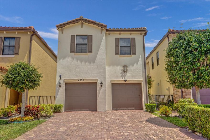 Seller offering $7,000 credit! Welcome home to Manor Parc - where comfort meets convenience. This newer home, built in 2017, features an open layout with a modern kitchen, white quartz counters, stainless steel appliances, and wood-look tile on the main floor. Upstairs offers a spacious primary suite with a spa-like bath and walk-in closets. Enjoy your private, fenced, paved backyard with no rear neighbors and easy access to major highways for a quick commute. Impact windows and doors, 2-car garage, and low HOA ($124 quarterly). Close to parks, schools, shopping, and dining - this home checks every box!