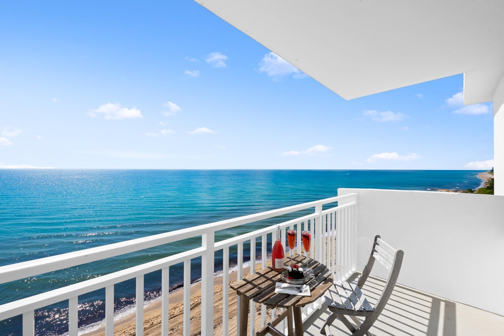 Photo of 4511 S OCEAN Boulevard #807, Highland Beach, FL 33487 (MLS # B26077924)