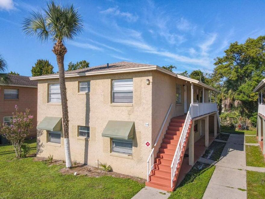 Well-maintained quadplex located in the Palm Gardens Condo community in Saint Cloud, Florida. The property consists of four residential units, each offering 2 bedrooms, 1 bathroom, and approximately 856 square feet of living space. Recent capital improvements include new windows throughout all units.

The property features a mix of occupancy, with three units currently tenant-occupied under active leases and one unit vacant, offering flexibility for future leasing or owner use. Conveniently located near major roadways, shopping, dining, and local amenities.

Showings subject to unit occupancy.