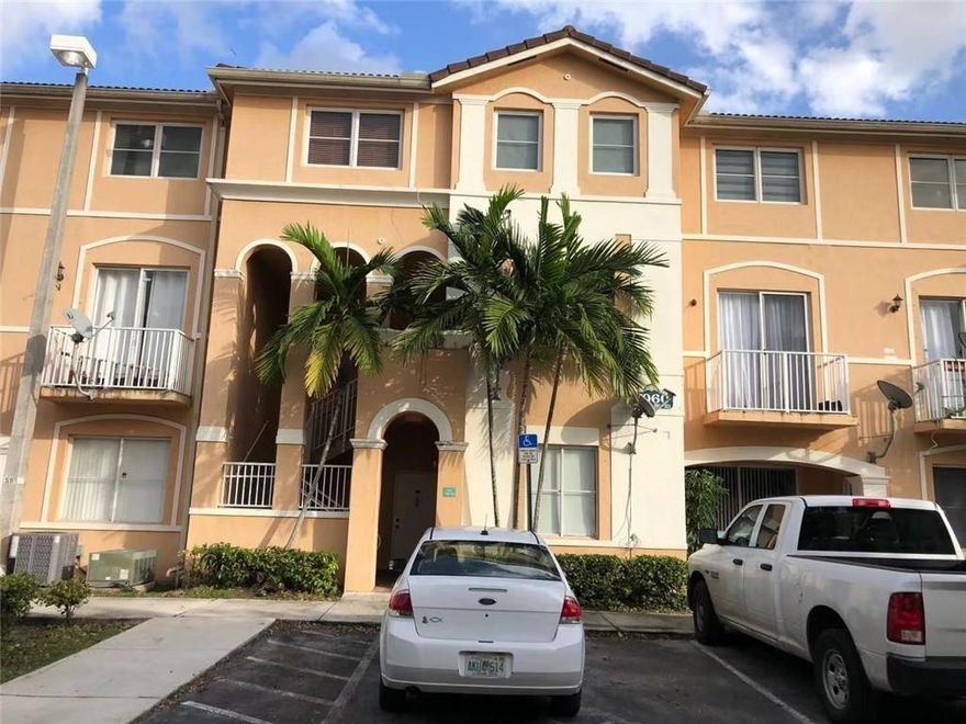 Spectacular 2 Bed / 2 Bath FIRST floor unit near Miami Lakes. This unit features open concept living, great natural light & tile floors throughout. The master suite has a large walk-in closet. The unit is protected by accordion shutters & offers a washer & dryer inside the unit. Community amenities include a pool, clubhouse & more. One-Assigned Parking Space is included. You will call this place home.