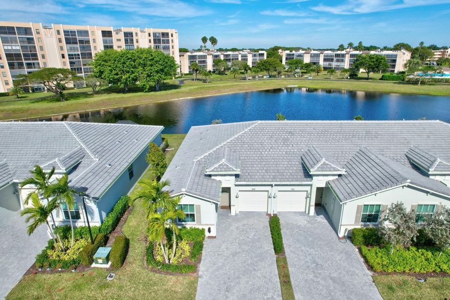 DO NO MISS THIS!! 3 Bedroom, 2 Bathroom/ 1 Car Garage /Lakefront Villa, Impact Glass Throughout, open Floor Plan w/Stunning Lake Views.  Quartz Counters, Stainless Appliances, Separate Laundry Room. Fabulous Clubhouse, 5 Star Luxury Living.  2 Pools, Cabanas, Fitness Center, Card Rooms, Craft Room, Coffee Room, and Large Social/Theater Room.. Tennis , Pickleball .. Avalon Trails has it ALL!!