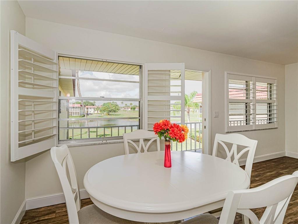 Available for immediate occupancy. Experience 55+ living in this beautifully maintained condo w/stunning golf course & lake views. Fully furnished & move-in ready, it combines comfort, convenience, & luxury within a desirable community. Features: resort-style amenities, on-site restaurant & golf club, 4 heated pools, fitness center, full activity calendar & more! Seasonal Rates: Season: $1,800/month (3-month min) Off Season: $1,500/month (6-mos min) Embrace an active, vibrant lifestyle in this exceptional condo, your perfect getaway or long-term retreat! Water, trash, sewer & basic cable included.