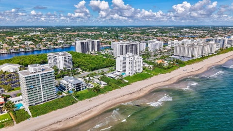 Tiny photo for 3450 S OCEAN Boulevard #905, Highland Beach, FL 33487 (MLS # B26085511)