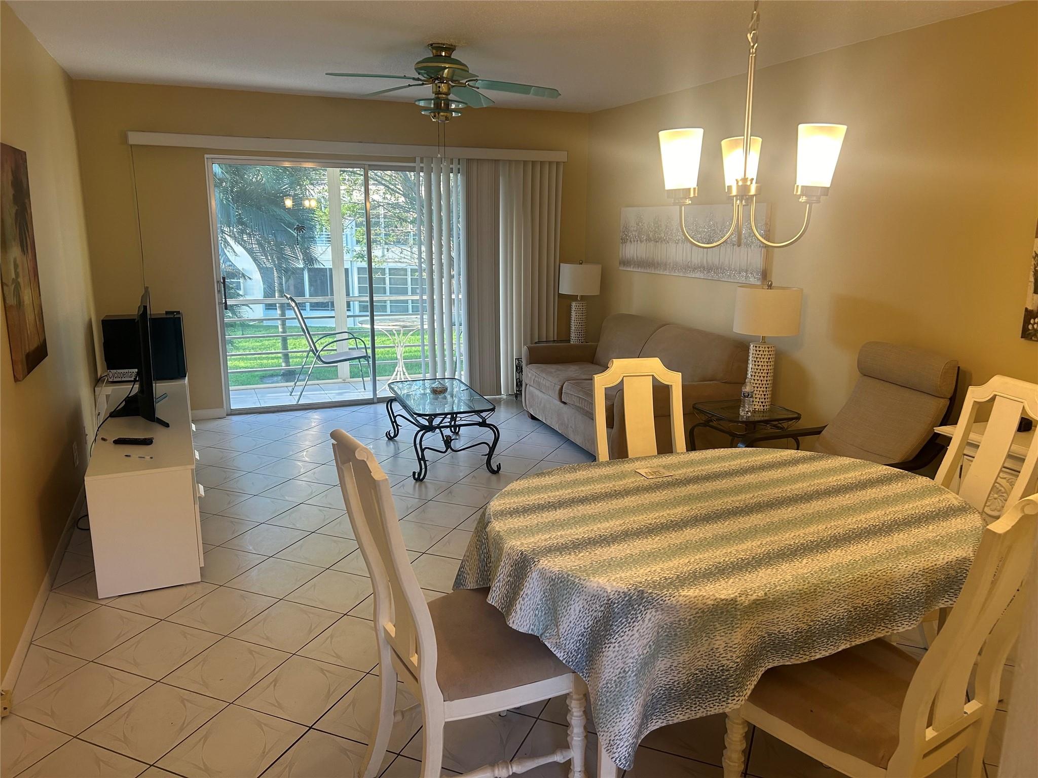 Welcome to this beautifully maintained 2-bedroom, 2-bathroom condo offering a spacious floor plan and a peaceful lifestyle in a vibrant 55+ community. Enjoy your morning coffee or evening wine on the relaxing patio, overlooking lush landscaping and a charming gazebo. Inside, you’ll find stylish tile flooring throughout, and accordion shutters. Both bedrooms are generously sized, and the layout offers a perfect balance of comfort and functionality. This well-kept community boasts not one but two active clubhouses, each with a heated pool, along with billiards, saunas, barbecue pits, and a wide range of recreational activities to keep you engaged. Additional conveniences include elevators, washer/dryer on every floor, and easy access to a nearby golf course within walking distance. Amazing!!