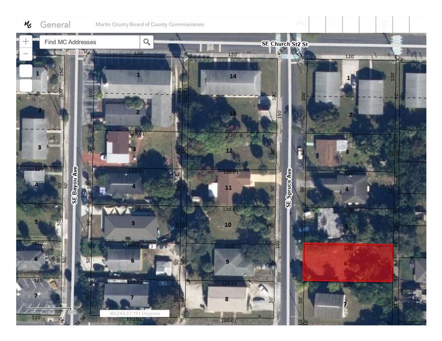 Great Site To Build Your Dream Home. 8 Minutes To Downtown Stuart. Don't Let This One Get Away.