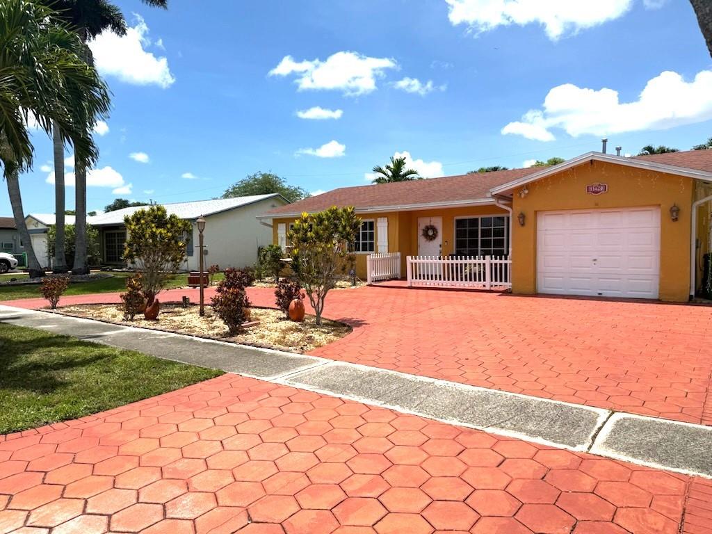 Modern Comfort Meets Private Paradise! Welcome to your dream lifestyle in this beautifully updated 3-bed/2-bath home that blends contemporary upgrades with a tranquil tropical retreat.
This move-in-ready gem offers peace of mind with major updates completed in 2020, including the roof, water heater, A/C system, and stainless steel appliances. The home is further enhanced with impact-resistant windows (installed in 2017) for energy efficiency, storm protection, and year-round comfort.
Step outside into your backyard sanctuary and Lounge poolside, unwind in the screened-in porch, or entertain under a pergola—all surrounded by lush, tropical landscaping for ultimate privacy and serenity. This home is the perfect blend of modern convenience and tropical tranquility.