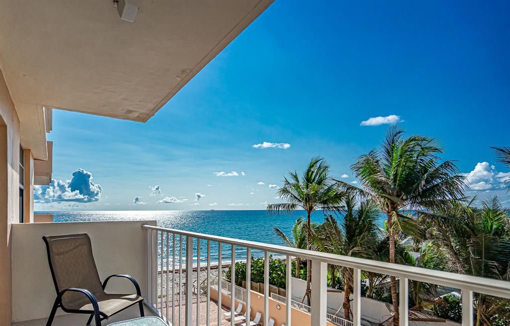 Photo of 4511 S Ocean 305 Boulevard #305, Highland Beach, FL 33487 (MLS # R10762561)