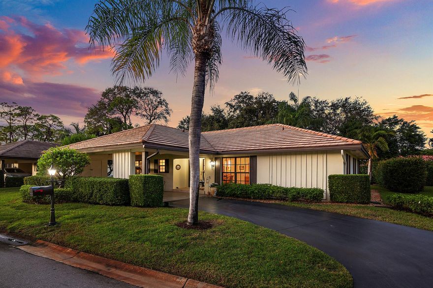 Absolute showcase villa now on the market! This beautifully upgraded residence features the community's most spacious 3-bedroom, 2-bath floor plan and offers elegant designer appointments throughout. Featuring tile flooring throughout, a spacious drive-in carport, and a private paved outdoor patio, the home blends comfort and functionality with timeless appeal. Step inside to a light and bright interior thoughtfully designed for effortless indoor-outdoor living.