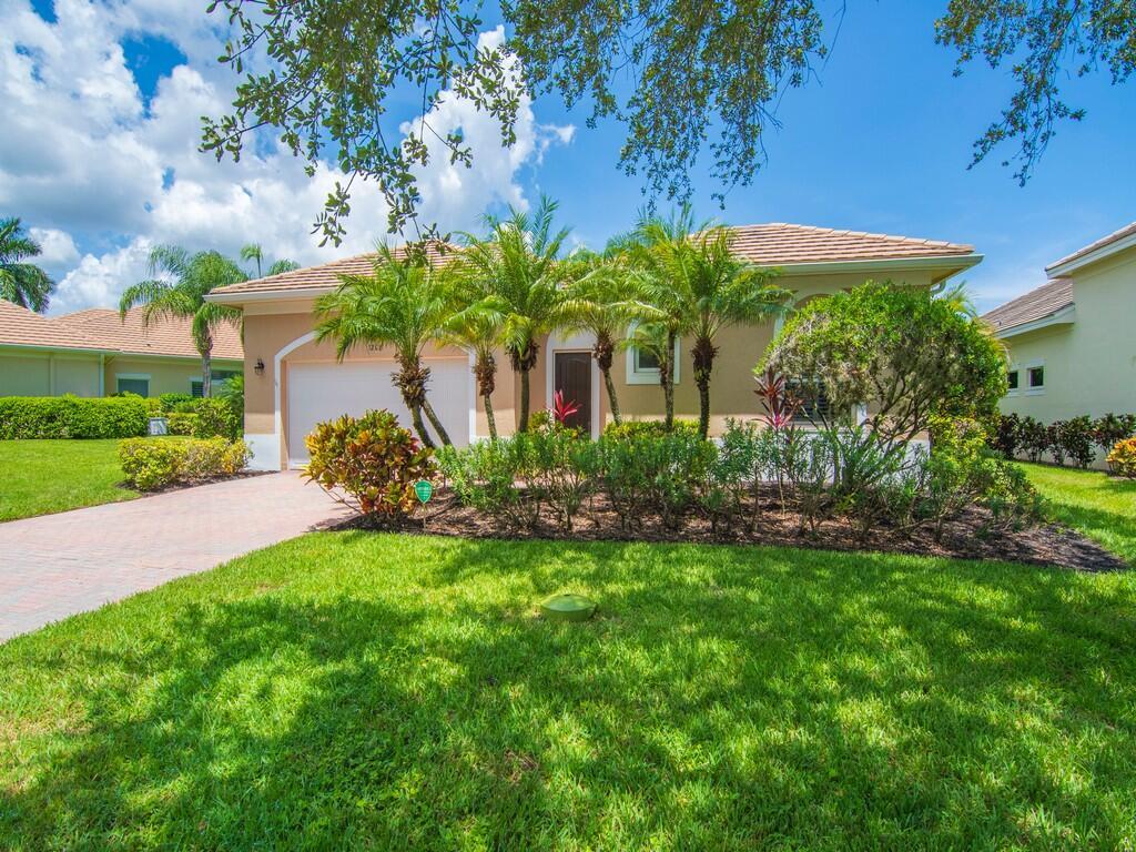 Nestled in Riverwind, just minutes from the beach is a picturesque lakefront 3 beds/3 bath with sweeping lake views. A screened courtyard provides privacy & is perfect for entertaining. A casita bedroom is ideal for guests or a home office. The home also has impact glass, adding to the safety & energy efficiency. The highlight of the home is the stunning lakefront views. In addition to its breathtaking views, the home boasts a brand new kitchen w/granite. The owner's bedroom & den offer spectacular views of the lake. Riverwind has all the amenities; a gated entry, clubhouse, htd pool & tennis.