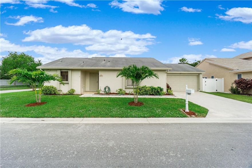 1 story single family house on large corner fenced lot, Directly caddy corner to the common areas of the community-huge swimming pool/tennisMove-in condition ready for you to decorate at your leisure, Everything is in good working condition,Newer appliances, all tile flooring, Newer A/C, Accordion Hurricane shutters on every window, Huge master & 2nd bedroom w/ en-suite bathrooms, New full fence surrounding grassy and paved backyard great for doggies,There is a little Florida room attached to the kitchen (could be made into a 3rd bedroom) large garage with washer & dryer inside & access to backyard,low maint,Hospital-next doorpets are allowed, This community is next door to "Boca Regional Medical Center" on state rd 7 and is an ALL AGES community, "not contingent on appraisal"