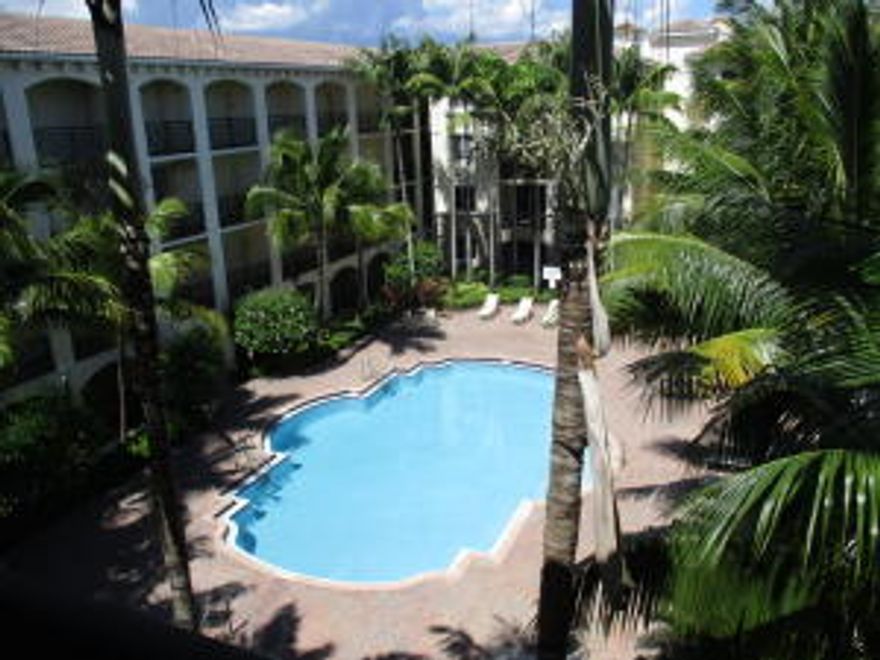 BEAUTIFUL 4TH FLOOR 1/1 UNIT WITH GREAT POOL VIEW, GRANITE COUNTERTOPS, CUSTOM CABINETS, STAINLESS STEEL APPLIANCES, CROWN MOULDING AND OPEN FLOORPLAN. SAN RAPHAEL OFFERS 2 POOLS, GYM, MEDIA ROOM, COMMUNITY ROOM,INSIDE BASKET BALL COURT RIGHT IN THE HEART OF ALL THE SHOPS AND RESTAURANTS IN BOYNTON BEACH