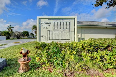 A home in Boynton Beach