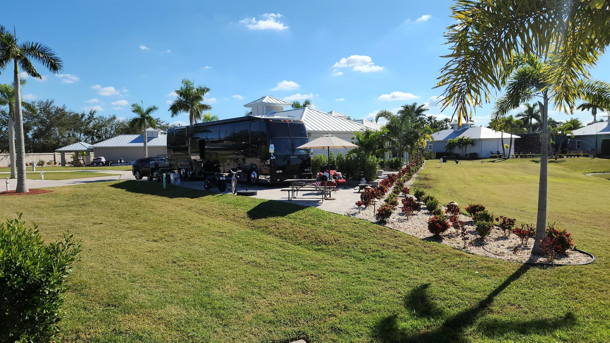 Saving one of the best for last! One of the last buildable lots in Phase 3! Build your dream casita on this lot flooded with sunset views, golf course views and adjacent to the pool, hot tub and laundry. This is an interior lot, off the perimeter wall. This is located at the Motorcoach Resort at St. Lucie West. Class A motorcoach resort. 18 hole golfing, pools, hot tubs, pickleball, tennis, dog parks are just a few of the amenities offered as well as a fantastic social and activity calendar! Year round endless summer!