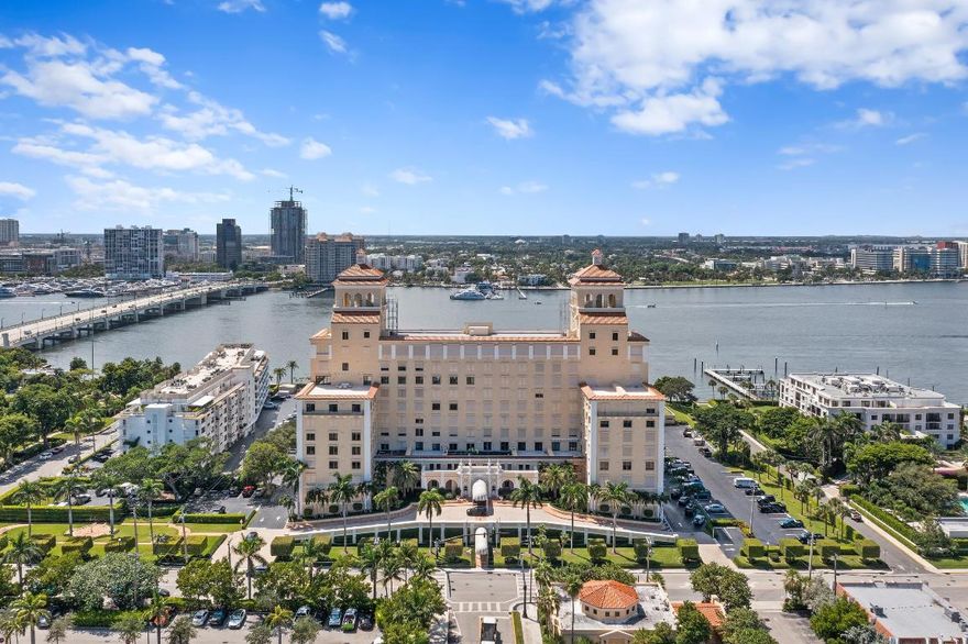 Rarely available DIRECT waterfront, 3-bedroom/ 3 bath residence at the highly coveted Palm Beach Biltmore! Incredible opportunity to renovate and create a truly special and unique home.  This corner unit boasts 1,840 square feet of living space, and enjoys an abundance of natural light due to the double South and West exposures. Breathtaking views of the water can be observed from every room.
 
The Biltmore is a full service building with unparalleled amenities such as a private, resident only beach club & restaurant, Olympic size waterfront swimming pool, two har tru tennis courts, dock, private car service and much more.