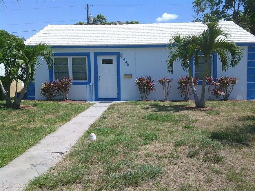 This is your new place to live- This single family house has a  new fence all around the back - underground wiring to the home - newer roof and hurricane impact windows and doors - The house is perfectly clean and everything is in good repair - Appliances include Range, Refrigerator, Dishwasher, Microwave over the range, Smoke detectors, Washer & Dryer - Newer AC and Water Heater - New Carport and very large fenced yard. all new  paint throughout and super clean - The yard is mowed for you