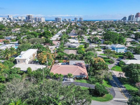 A home in Fort Lauderdale