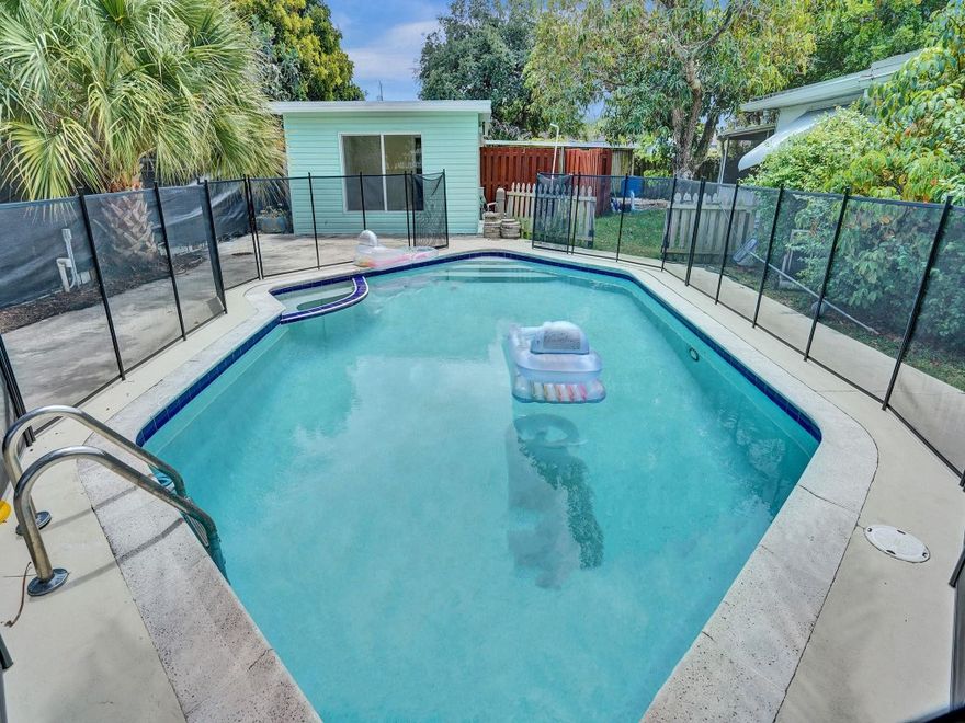 Experience the ultimate Florida lifestyle in this adorable and modern 2/1 pool cottage! A bright, impeccably maintained sanctuary near the heart of Downtown Hollywood, this home is perfectly positioned minutes from pristine beaches and major highways. Step through your private gated entrance with lush AstroTurf to find a sleek interior featuring stainless steel appliances and a spa-like bath with a deep soaking tub and dual vanities. Enjoy relaxing pool views in a location that balances tranquility with total convenience. Rent is all-inclusive, covering electric, water, and high-speed Wi-Fi (no W/D on-site).