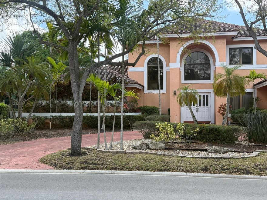Beautiful 5 bedroom, 3.5 bath two-story home located in the desirable Eagle Trace community in Coral Springs. Spacious floor plan with bright living areas and a large loft upstairs perfect for a second living space, office, or playroom. The home features a large pool with jacuzzi and a convenient cabana bath for easy outdoor access. Enjoy two screened patios ideal for entertaining and relaxing year-round. Private backyard with plenty of space for gatherings. Eagle Trace is a gated golf course community located near top-rated schools, parks, shopping, dining, and major highways.
