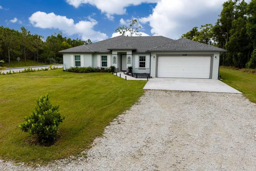 Beautiful newer construction home featuring 4 spacious bedrooms and 3 full bathrooms. This well-maintained property offers modern living with tile flooring throughout and energy-efficient solar panels. Enjoy your own private pool—perfect for relaxing or entertaining. With no HOA, you'll have the freedom you want without extra restrictions. Conveniently located close to grocery stores and shopping centers, this home combines comfort, style, and accessibility in one ideal package. Schedule your showings today !