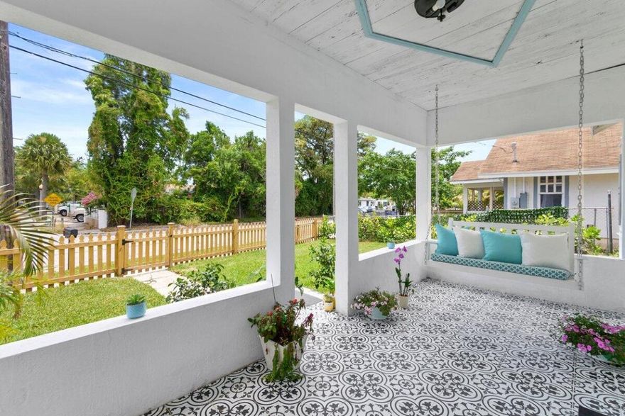 This 4bed/ 2baths stunning cottage is ready for a new owner. A Fully renovate beauty offers new roof, new fence, large private backyard with enough  room for a pool, brand new kitchen, new house plumbing, new flooring, new electrical panel,  beautiful landscaping and more. IF YOU ARE AN AIRBNB INVESTOR YOU CAN FIT UP TO 10 PEOPLE. Come to Northwood and take advantage of all the great improvements of the community
**DESIGNATED QUALIFIED OPPORTUNITY ZONE** City of West Palm Beach has allocated $30M focusing on increasing pedestrian & business friendly. Minutes away from the beach and intercostal and with Only 6 miles you can be at international airport best restaurants in town 5-7 minutes away, shopping plazas, parks, museums and more..