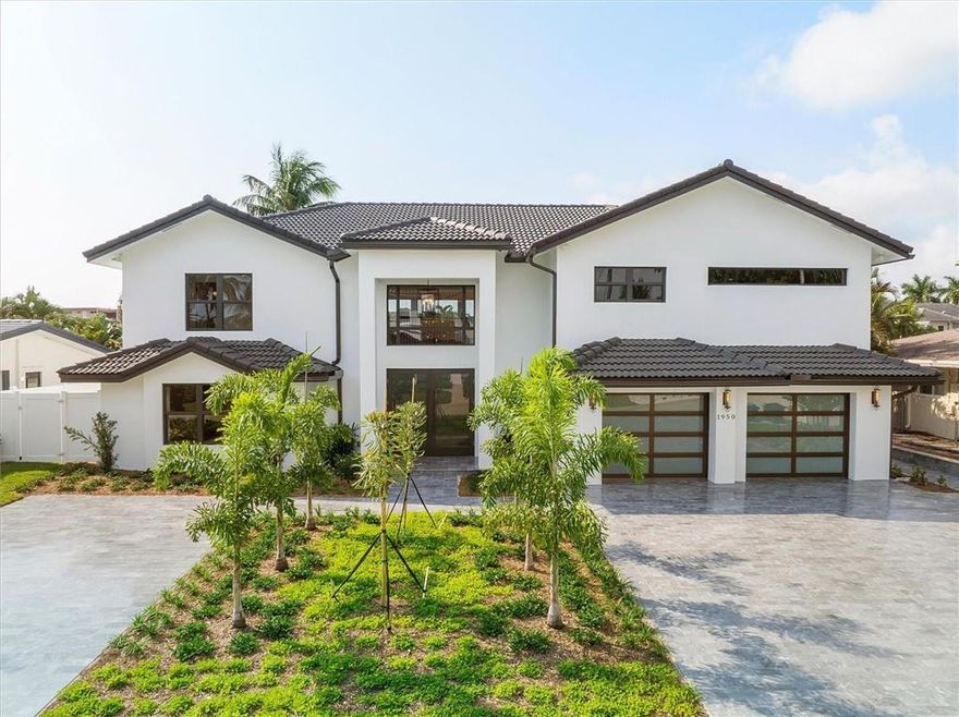 NEW PRICE ADJUSTMENT! NOW $855.00 PER SQUARE FOOT!!CUSTOM BUILT! STUNNING AND SPACIOUS 4 BEDROOM 4.5 BATHS, 85 FT DEEP WATER ACCESS, NO FIXED BRIDGES! JUST THREE HOMES FROM THE INTRACOASTAL. Don't miss this opportunity. If you like to entertain this kitchen, living, dining room area has it all: Chef's dream kitchen, Wolf appliances, double oven, sub-zero refrigerator and dual zone wine cooler. The entertainment area continues through the sliding glass doors to the barbeque area and heated pool that also includes a chiller. Just completed 85 FT cement dock and sea wall. The master suite is enormous! Luxurious master bath is appointed with finishes that complement the attention to detail present throughout this one of a kind home! THE FURNITURE HAS BEEN VIRTUALLY STAGED.