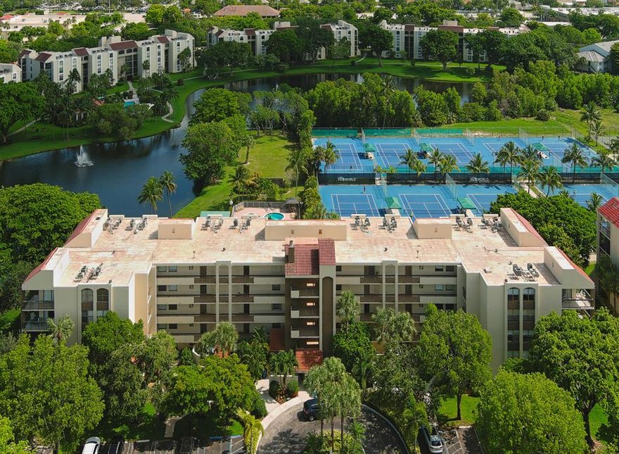 COMPLETELY REMODELED Large 2/2 in East Delray. Watch the tennis matches fro your balcony. Open concept floorpan with large kitchen. Brand new Samsung Stainless steel kitchen appliances, quartz countertops. Master has large walk in closet. Minutes from the beach, 95 and downtown Delray. Low HOA, pets allowed, full size washer/dryer in the unit. YOU CAN RENT RIGHT AWAY! 3 month min, 1 time a year.Great for investors and great to live in. Perfect location. **Please note, photos are virtually staged. The unit is unfurnished.