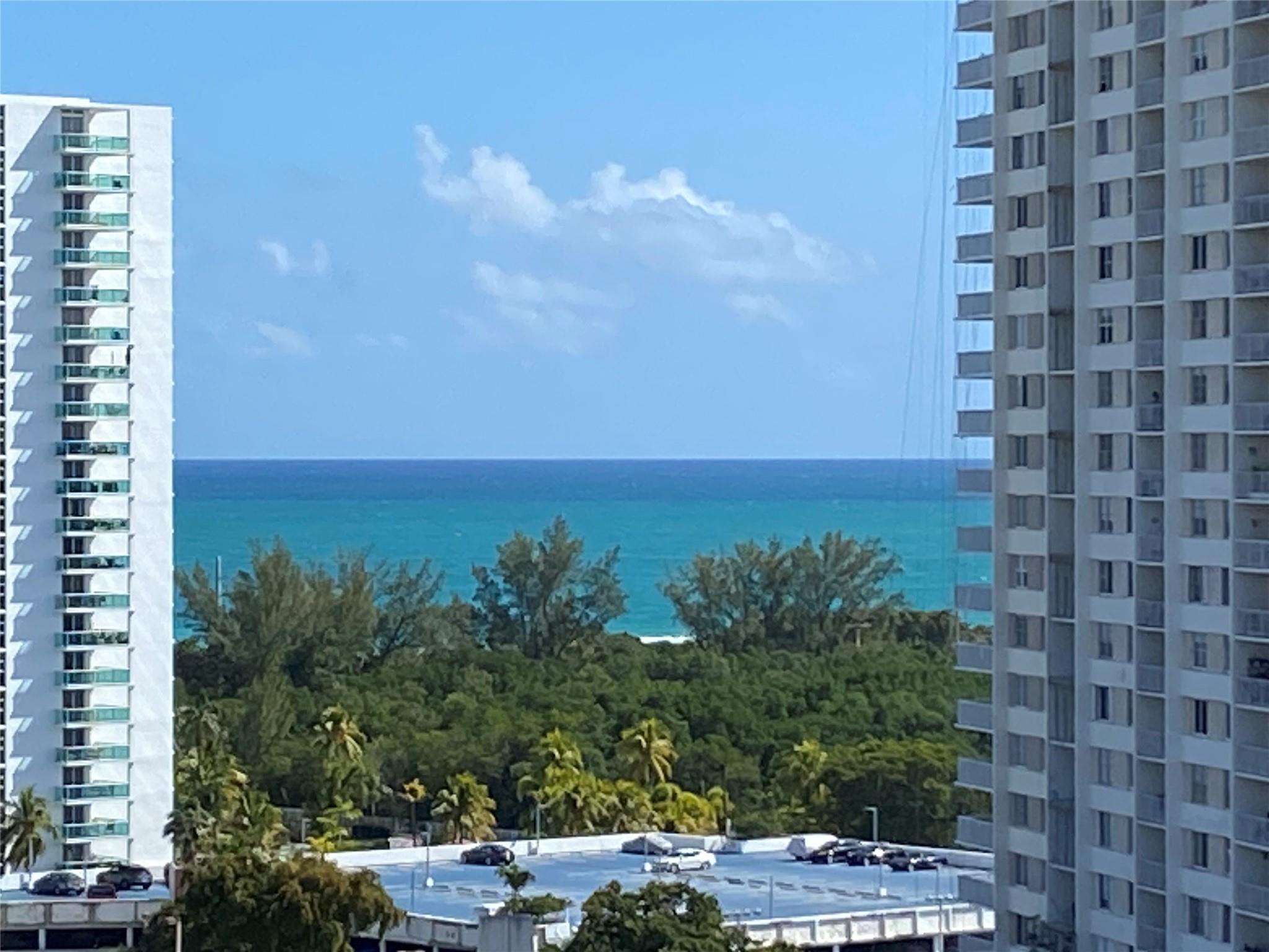 Priced to Sell! Lowest priced 2/2 in the building! Unit will be painted in neutral colors after the tenant moves out! Gorgeous Intracoastal and Ocean views! Enjoy a cup of coffee while watching a beautiful Sunrise, or unwind with a cocktail during a gorgeous Sunset right from your own balcony! Just steps from the beach. Building offers new gym, intracoastal front pool, gated access, secured lobby and much more!