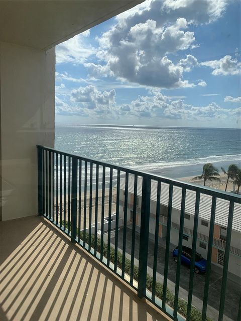 A home in Hillsboro Beach