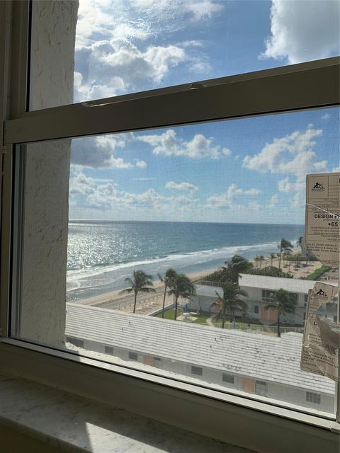 A home in Hillsboro Beach